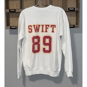 SWIFT 89 In My Chiefs Era Sweatshirt Kansas City Chiefs Game Day 1989 Fan Size M